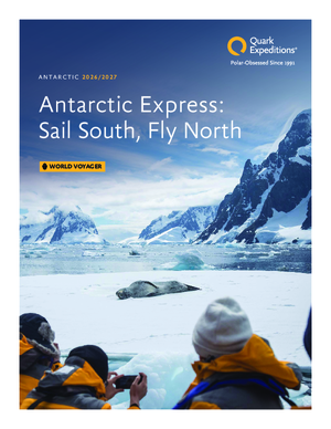 Quark Expeditions World Voyager Antarctic Express Fly South Sail North 2026 2027